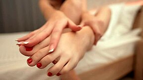 Worship my bare foot feet fetish with Joi - kinkiest JOI action