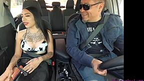 Casting of tattooed slutty baby Kat by Luis Garay