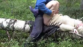 Forest sex with legs up - cunning forester 4
