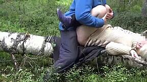 Forest sex with legs up - cunning forester 4