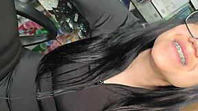 What the fuck is this girl doing and why does she seem to want cock?