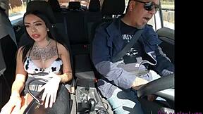 Casting of tattooed slutty baby Kat by Luis Garay
