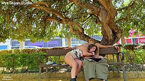 Piss drinking and sex in the park
