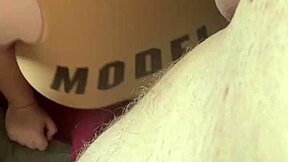 An incredible girl withmonster huge tits is caught