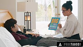 Sexy teacher Dana Vespoli helps injured student
