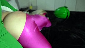 Young chick Rharri Rhound grinds a big cock with her pussy and ass