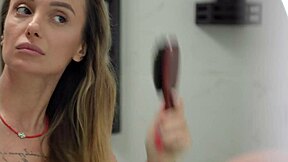 morning blowjob for stepbrother in the bathroom with hot cum on my face