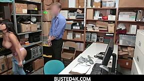 Busted4k - Aryana Amatista Latina female accused by officer