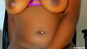 This black woman has a nice and appetizing pussy, she likes to have sex with a passionate partner
