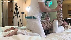 Frat bro nailed TS college girl with intense pleasure