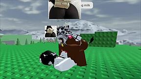 Ever seen cowgirls getting wild in public Roblox swordfight breeding?