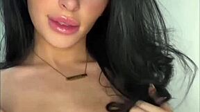 Masturbating sexy and always wet British slut gets even hornier