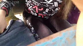 A girl got intimate with stranger on a bus