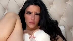 Masturbating sexy and always wet British slut gets even hornier