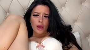 Masturbating sexy and always wet British slut gets even hornier