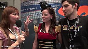 Fionnaandjimmy's chaturbate video at AE expo