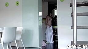 elegant playgirl drilled hard in classy amateur session with tight action