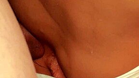 Lubricate her hole and start fucking her ass