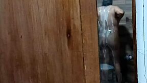 Every day I get warmer spying on my sister when she takes a bath