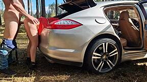 Caught Fucking in Forest! How Did This Slutty Wife End Up with a Bodybuilder? Wild Scene!
