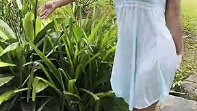 Latina maid service turns steamy with shy beauty