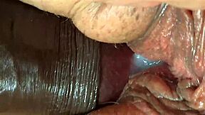 Hot black cleaning man, steamy action in my big ass