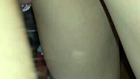 A hot wife gets creampied after a messy pussy fuck