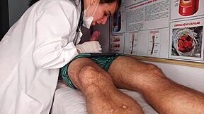 i got hard right in front of the nurse