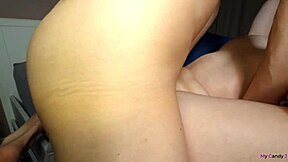 A beautiful woman has a great desire for double penetration