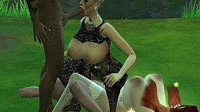 Sims 4 adult content features provocative outfits and poses