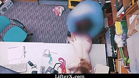 Suspected Thief Strip Searched and FUCKED by Officer at LifterX!