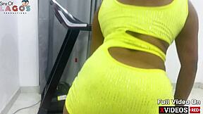 Naughty Housewife Drilled Hard by Fitness Trainer