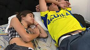 Hey, unplanned sex while sharing bed with my hermanastra, full story!