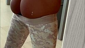 at a fake hotel, the hot step-sister teases her step-brother relentlessly