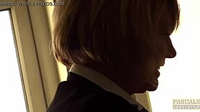 Busty milf Amy, wanna be dominated hard by Pascal White in rough play?