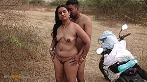 Ever Wonder How Real Hot Outdoor Sex Feels with a Beautiful Indian Bhabhi?