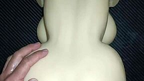 Sally bent over the desk for a quick creampie finish
