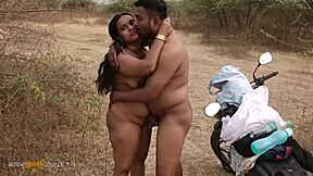 Ever Wonder How Real Hot Outdoor Sex Feels with a Beautiful Indian Bhabhi?