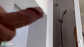 Caught Her Showering, Now I’m Licking and Fucking That Meaty Latina Pussy—What’s Next?