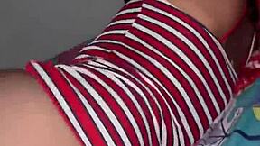 Morning Fun with My Curvy Colombian Stepsister in Tight Jeans