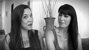 Milf Cougar Housewife Dominates Wild Lesbian Trio Group Action.