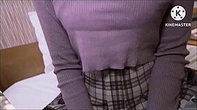 Japanese Girlfriend's Personal Shooting: Intense Cunnilingus and Creampie in Two Parts