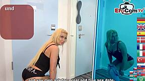 German Horny Grandma Seduces Stepson for First Time Ever