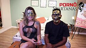 Agatha, Stunning Wife Gift from Cuckold Chris, Takes Deepthroat and Rough Doggystyle