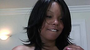 Kim Pleasures a Horny Brunette, Watch Her Get Nailed in the Pussy Real Deep!