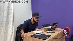 i begged my boss to bang me for early office release