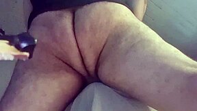 My cousin visits to fill my tight ass with cum.