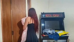 Stepmom's Night Visit Teaches Wild Sex to Curious Stepson. Her Redhead Charm Ignites the Room!