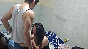 Colombian Milf, Friend's Mom, Gives Sloppy Blowjob After Wild Birthday Party