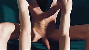 pov blowjob in sexy body stockings